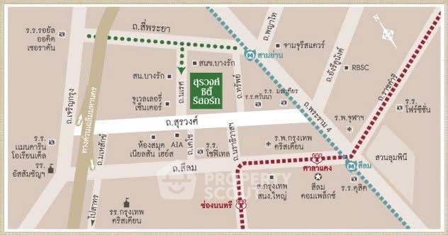 รูป คุ้มค่า 1 ห้องนอน 35 ตร.ม. สุรวงศ์ ซิตี้ รีสอร์ท ใกล้ MRT สามย่าน (ID 2052585) - รูปที่ 19/19