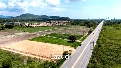 Land for sale Hua Hin Soi 112 : 2 Rai Rectangular land Plot in Hua Hin 112
