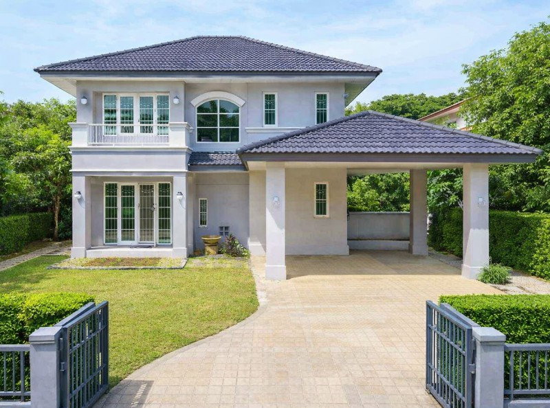 บ้านเดี่ยวขนาดใหญ่ 200 ตร.ม.วัชรพล-รามอินทรา 3นอน 3 น้ำ เพลินนารี่มอลล์ ตลาดวงศกร พร้อมแอร์ 72 ตร.ว. MRT วัชรพล 900 ม.