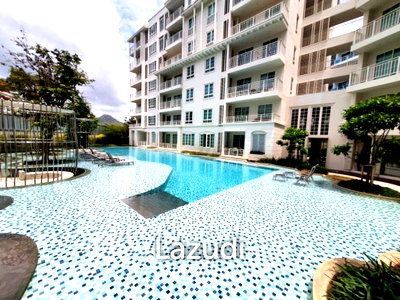 ขายคอนโด : คอนโด 46 ตร.ม. วิวสวนสระว่ายน้ำ ทำเลหนองแก หัวหิน
