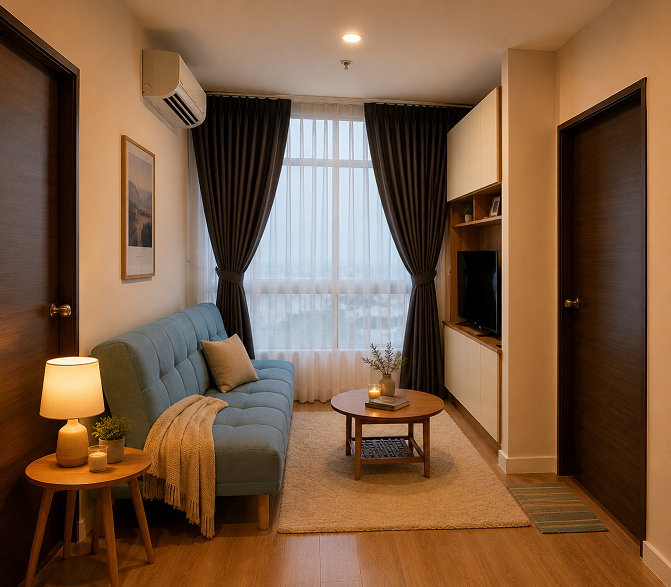 รูป 🏢 Metro Sky Bangsue – Prachachuen  🔥 2 ห้องนอน 2 ห้องน้ำ เพียง 16,000 บาท!! - รูปที่ 1/7