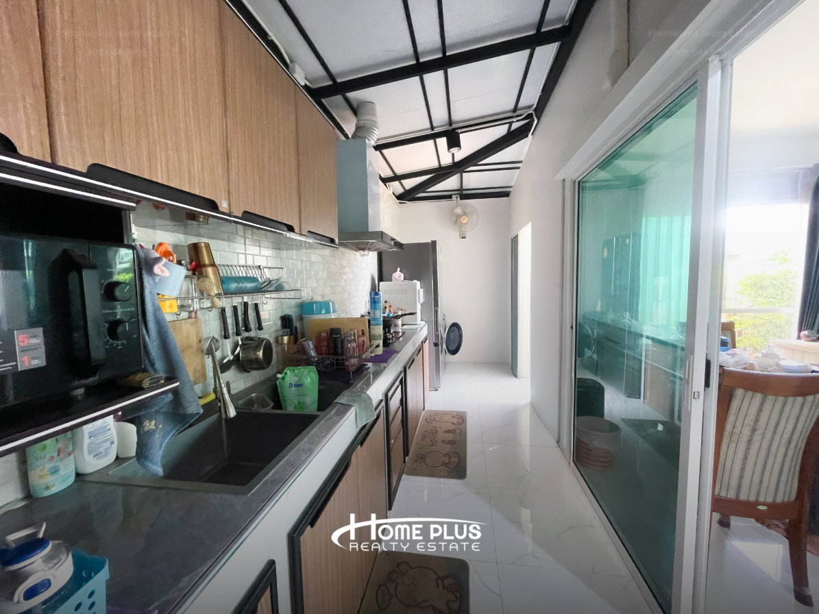 รูป ขายพร้อมผู้เช่า บ้านแฝดหลังมุม ศุภาลัยวิลล์ บางนา–วงแหวน 44.2 ตร.ว. พร้อมอยู่ ทำเลใกล้เมกาบางนาและสนามบินสุวรรณภูมิ - รูปที่ 9/24