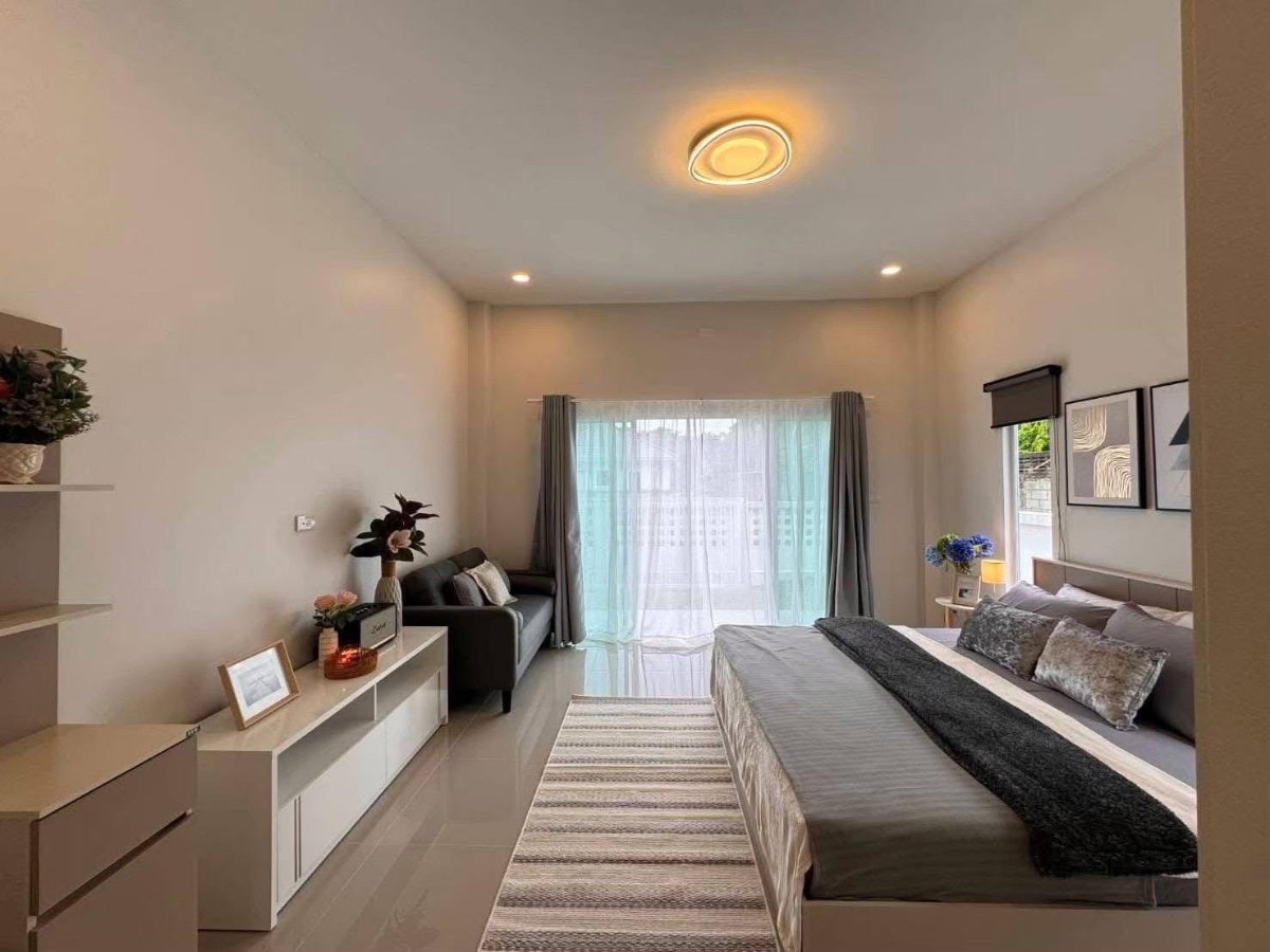 รูป ขายบ้านใหม่ โซนสารภี ท่าวังตาล พื้นที่ใช้สอย 136 ตรม. 3 ห้องนอน - รูปที่ 4/24