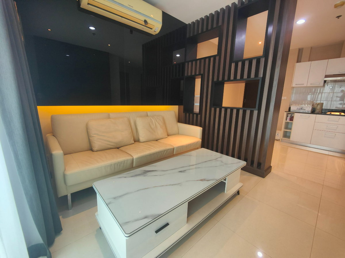 picture For rent : Diamond Rachada 60.03 sq.m. 27th floor, 2bedroom1bathroom ,Close to MRT Huai Khwang - 5/38