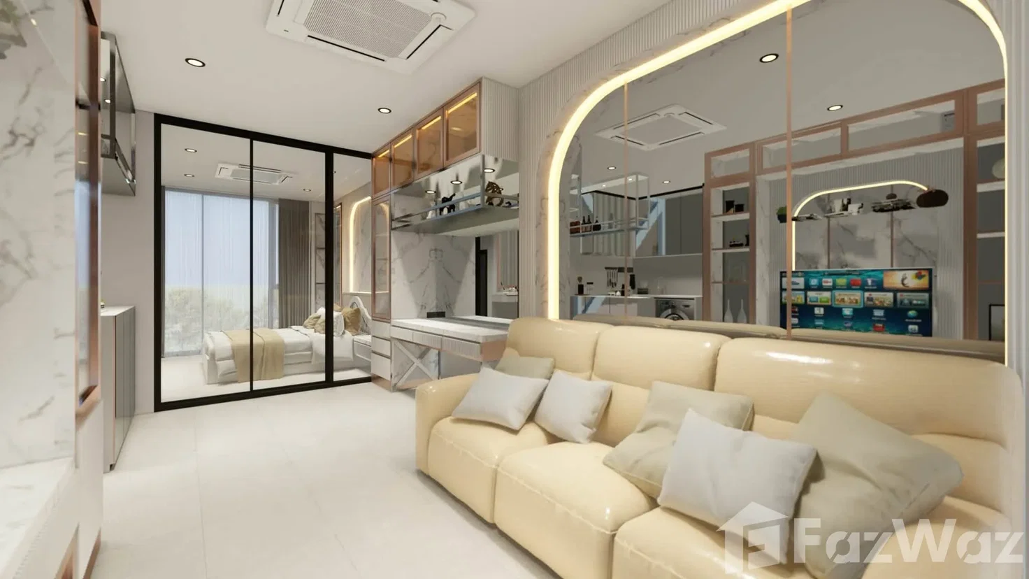 รูป คอนโดให้เช่า 1 ห้องนอน ในโครงการ ศุภาลัย ไอคอน สาทร 6570138 - รูปที่ 7/10