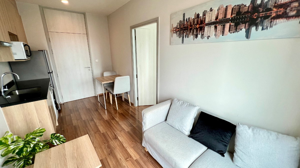 รูป คอนโด Noble revolve Ratchada 2📌 ห้องสวย อยู่สบาย ไม่ร้อน วิวโล่ง พร้อมอยู่ทันที 👍🏻🏙️ - รูปที่ 1/12