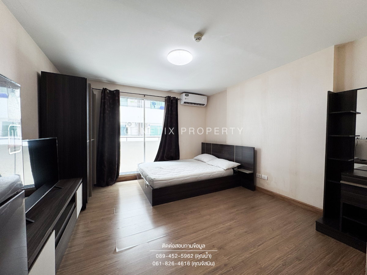 รูป 🏫 ให้เช่าถูก!! พลัมพหล 89 เฟส 3 คอนโดใกล้ ม.รังสิต เฟอร์ครบ พร้อมอยู่ 6,500 บาท/เดือน - รูปที่ 2/11