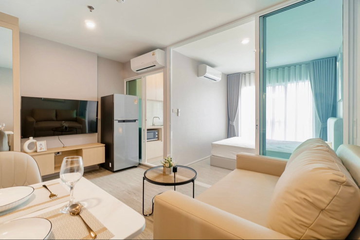 รูป 🏙️ ให้เช่าคอนโด Regent Home Bangna แต่งครบพร้อมอยู่🔥 ทำเลศักยภาพ เดินทางสะดวก ใกล้ BTS และทางด่วน🚈 🛣️ Wowww ✨ - รูปที่ 2/14