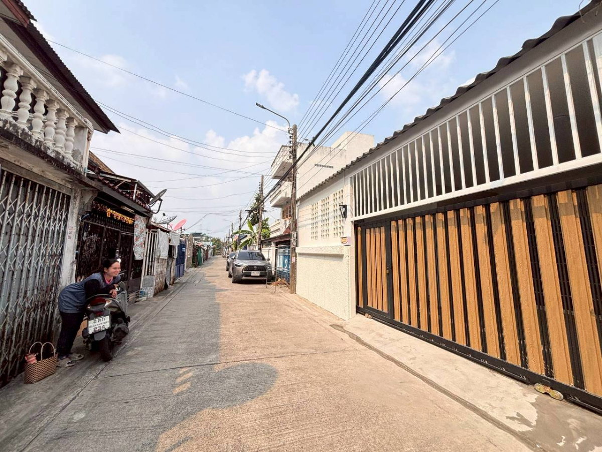 รูป บ้านสวย รามอินทรา 17 เข้าซอยไม่ถึง 100 เมตร บ้านชั้นเดียว กว้าง 8 เมตร ใกล้รถไฟฟ้าสถานีลาดปลาเค้า ใกล้เซ็นทรัล รามอินทรา - รูปที่ 20/21