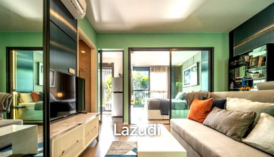 Condos for sale : Bright 1 Bedroom Condo on 4th Floor at Blue Sukhumvit 89, Bang Chak
