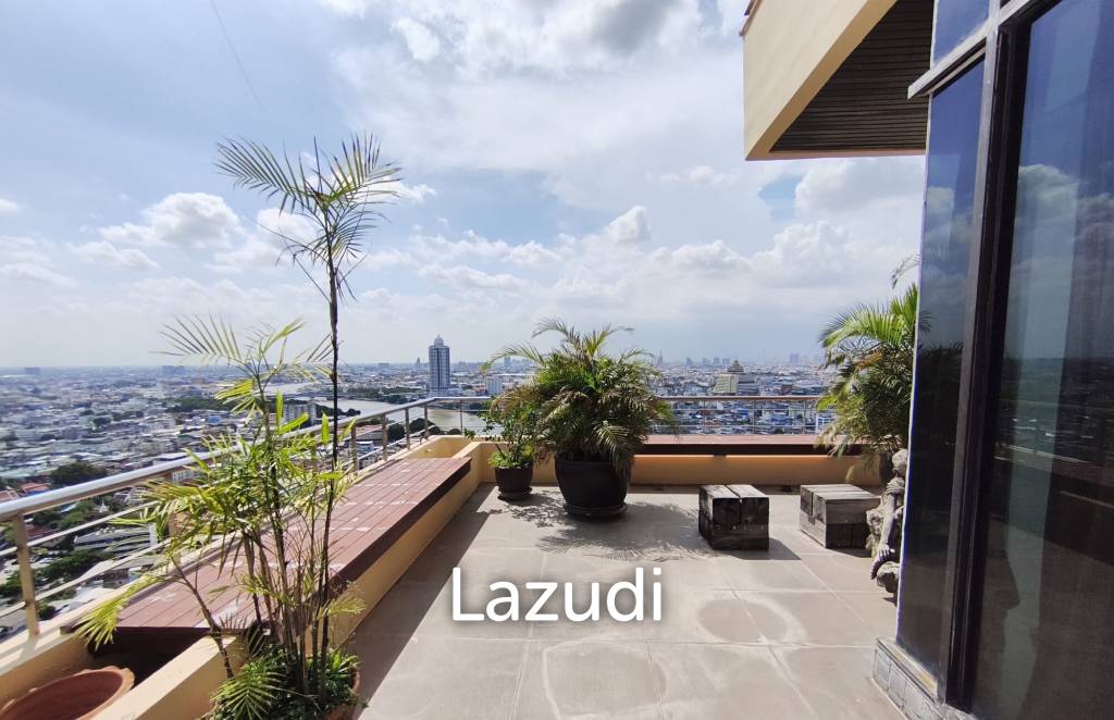รูป 301 sqm high floor condo Baan Chao Praya Khlong San - รูปที่ 10/10