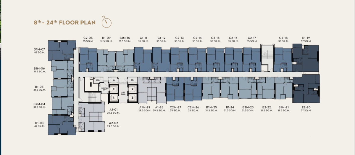 รูป Owner ขายใบจอง ไลฟ์ เจริญนคร - สาทร วิว Icon Siam ห้อง 1 bed plus ราคาพิเศษ  - รูปที่ 2/3
