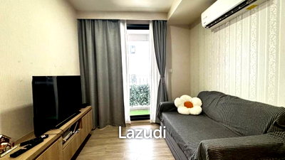 คอนโดให้เช่า : 33.82 sqm 1 Bedroom Condo on 6th Floor at Maestro 03 Ratchada-Rama 9 Din Daeng Bangkok