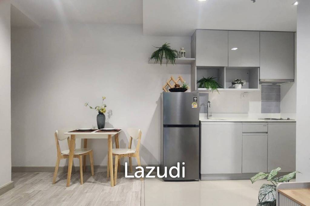 รูป 44 sqm modern condo at Ideo Mobi Rama 9 Huai Khwang Bangkok - รูปที่ 3/8