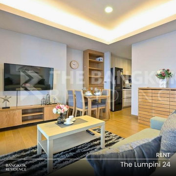 Rental Condo 🌆 The Lumpini 24, 2BR 55 sq.m. 38K ⚡ Beautiful Unit, Great Value, Near BTS Phrom Phong