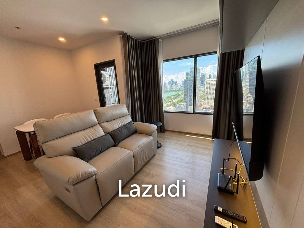 picture 50 sqm 2 Bed Condo on 23rd Floor at Life Rama 4 - Asoke Khlong Toei - 1/14
