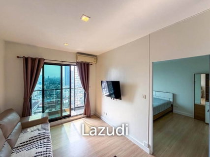 40 sqm high floor 1 bedroom condo at The Seed Mingle Sathorn Bangkok