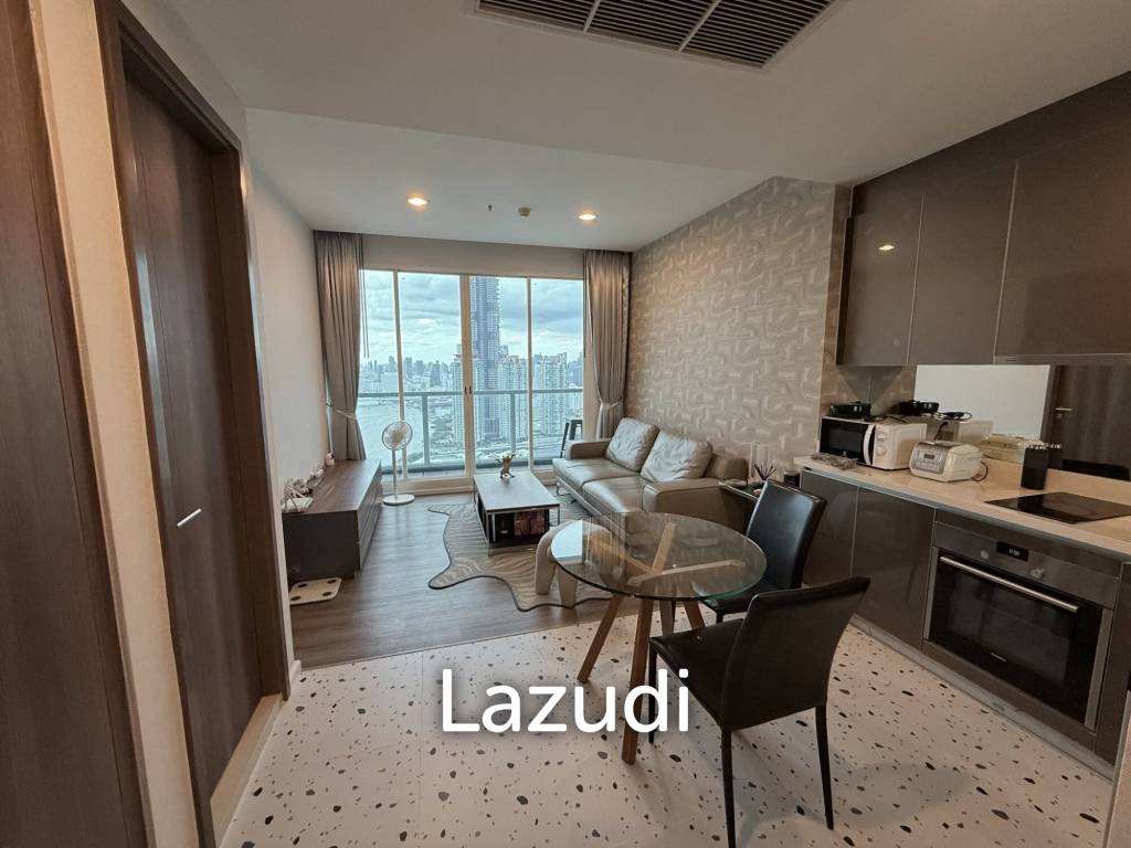 picture 49 sqm river view condo on 30th floor Menam Residences Bangkok - 2/10