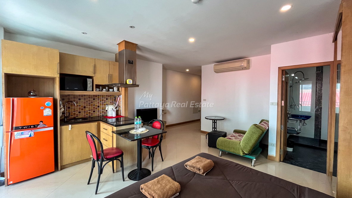 รูป 🛏️ Studio - 🛁 1 ห้องน้ำ - 🏙️ Sea View - 🌏 ชื่อชาวต่างชาติ - 🏢 Jada Beach Residence Pattaya - รหัส: JDB08 - รูปที่ 5/8