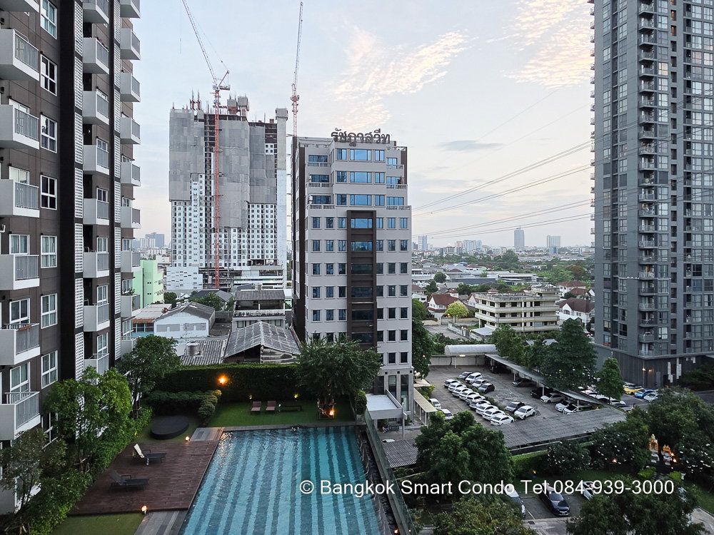 รูป *ห้องเปล่า* ให้เช่าคอนโด Parkland วงศ์สว่าง 1 นอน 30 ตรม ห้องใหม่ - รูปที่ 7/8