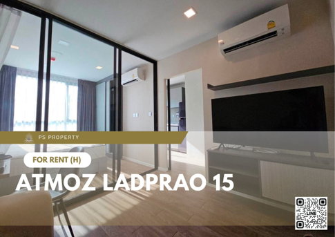 ให้เช่า ✨ Atmoz Ladprao 15 ✨ เฟอร์นิเจอร์ และ เครื่องใช้ไฟฟ้าครบ ใกล้ MRT ลาดพร้าว