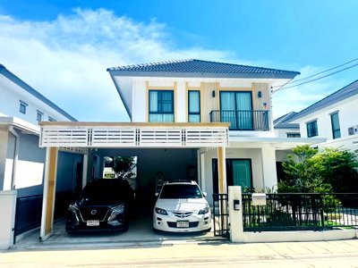 บ้านเดี่ยว สมุทรปราการ : 🔥 ขาย เพอร์เฟค พาร์ค บางนา (Perfect Park Bangna) บ้านเดี่ยว 2 ชั้น แต่งครบ พร้อมเข้าอยู่ ราคาพิเศษ
