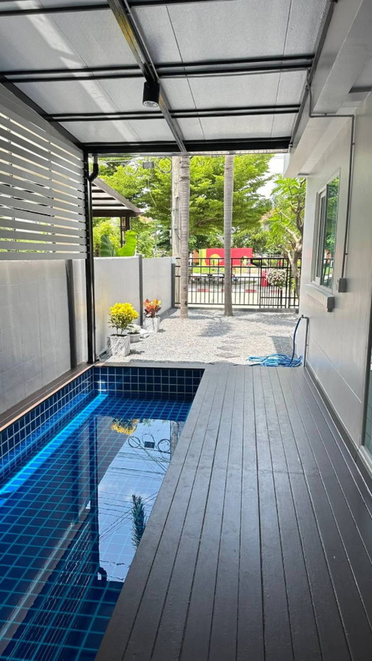 รูป บ้านเดี่ยว ตกแต่งรีโนเวทใหม่ ทำเลดี หมู่บ้าน ศุภาลัยวิลล์ พร้อมสระว่ายน้ำส่วนตัว ถนนชลมาร์คพิจารณ์ เลียบคลองสาม ลำลูกกา ลาดสวาย ลำลูกกา ปทุมธานี - รูปที่ 13/18