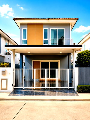 บ้านเดี่ยวให้เช่า : ให้เช่าบ้านเดี่ยวใหม่มือหนึ่ง ม.ศุภาลัยพรีโม่ บางละมุง ชลบุรี