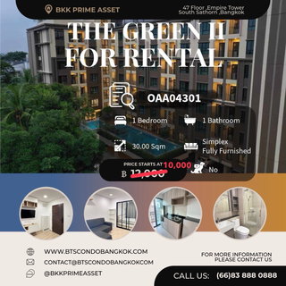 รูปภาพ 🌳🏢□■ The Green II Sukhumvit 101 1BR 1BH 30 sq.m nice built-in decoration for Rental ■□