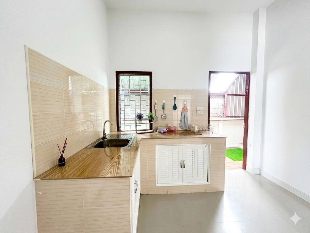 รูป 🏡 บ้านเดี่ยวรีโนเวทใหม่ พร้อมอยู่! พิกัด หนองแหย่ง-สันทราย T.063-6649056 - รูปที่ 14/17
