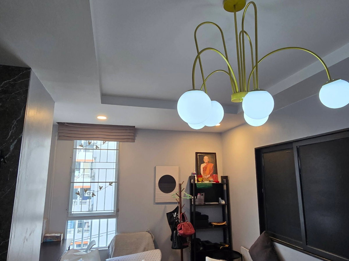 picture Ratchada City 18 (2) – Phet Building | For Rent 16,000 THB/Month | Spacious Corner Unit 44.16 Sq.m. | Fully Furnished & Move-in Ready - 9/9