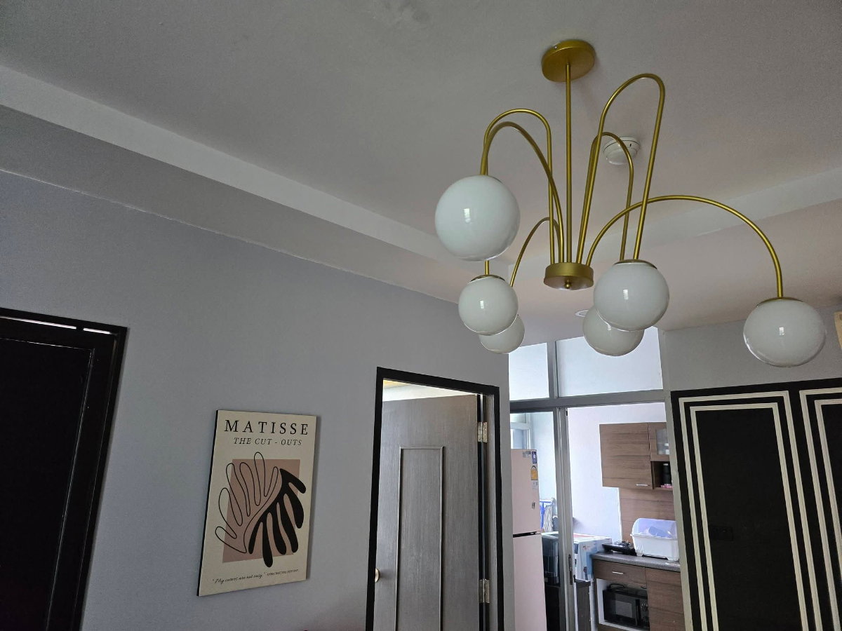 picture Ratchada City 18 (2) – Phet Building | For Rent 16,000 THB/Month | Spacious Corner Unit 44.16 Sq.m. | Fully Furnished & Move-in Ready - 8/9