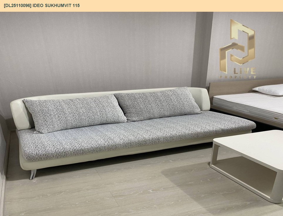 รูป DL25110096 ขายด่วนคอนโด ไอดีโอ สุขุมวิท 115(IDEO Sukhumvit 115) เครื่องใช้ไฟฟ้าครบ โทรด่วน 0800343450 LineID @952jdxxk - รูปที่ 2/10