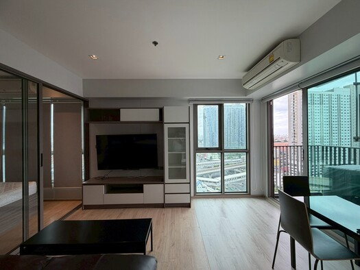 รูป 💥💥FOR RENT!! คอนโด Whizdom Station Ratchada-Thapra 1Bed 35 ตรม.ชั้น 15 ใกล้รถไฟฟ้า BTS ตลาดพลู สนใจ Line ID: @atfirm💥💥 - รูปที่ 4/12