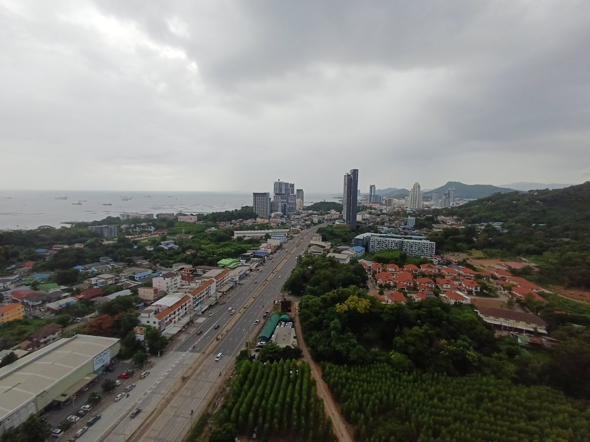 picture For rent KnightsBridge Sriracha 2 bedrooms 28th floor Corner unit Sea view Ready to move in - 35/48