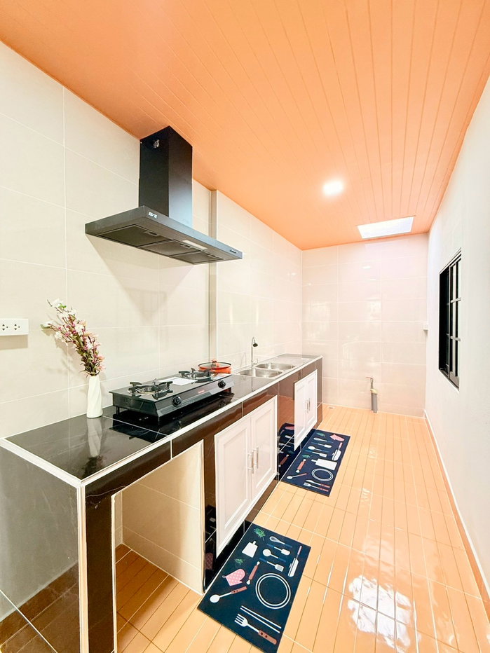 รูป ทาวน์เฮ้าส์ รีโนเวทใหม่ทั้งหลัง สวย ครบ จบ พร้อมเข้าอยู่ หมู่บ้าน เสนาวิลล่า3 ซอย8 ถ.คู้บอน27 ท่าแร้ง บางเขน ใกล้รถไฟฟ้าสายสีชมพู - รูปที่ 14/21
