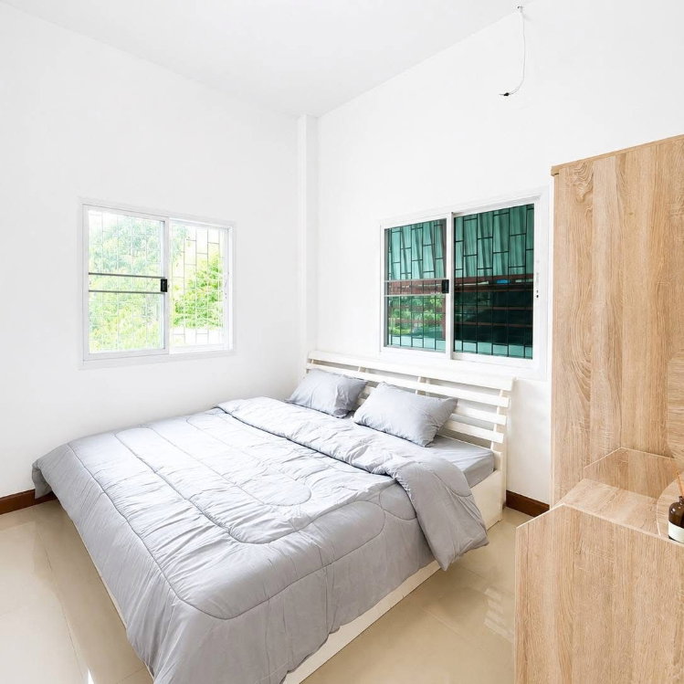 รูป 🏡 บ้านเดี่ยวรีโนเวทใหม่ พร้อมอยู่! พิกัด หนองแหย่ง-สันทราย T.063-6649056 - รูปที่ 16/17