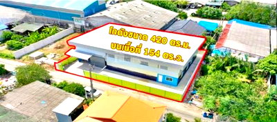 เช่าโรงงาน บิ๊กซี มหาชัย : Best Ocean Golf ให้เช่าโกดัง 420 ตร.ม.  พร้อมออฟฟิศ 2 ห้องพัก ถนนวัดเจษฎาราม–พันท้ายนรสิงห์ 400 ม. รพ.เอกชัย 2.6 กม