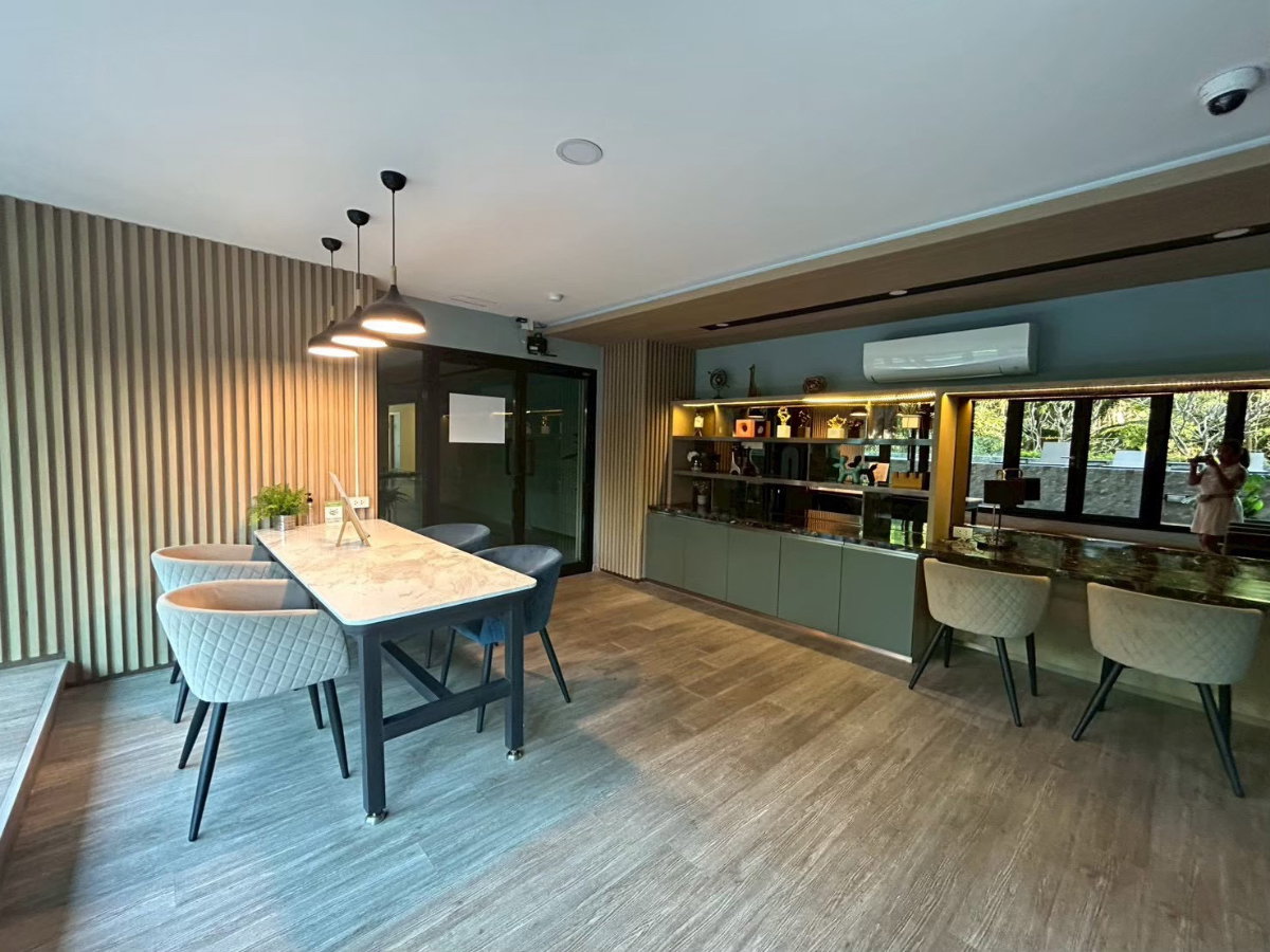 รูป ✅เพียง 5 นาที ถึงบีทีเอสปุณวิถี ใกล้ห้าง ใกล้ตลาด □■ The Green II Sukhumvit 101 1BR 1BH 30 sq.m nice built-in decoration for Rental ■□ - รูปที่ 11/13
