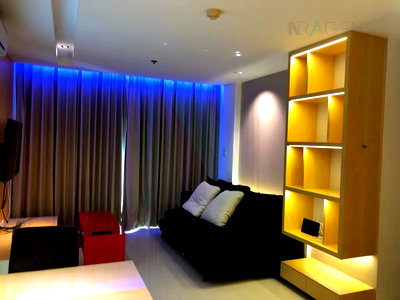 Condos for rent : 🚩 For Rent Condo LUMPINI PLACE RAMA IX - RATCHADA Building B, Floor 15,2 bed room, Room size 70.00 sqm