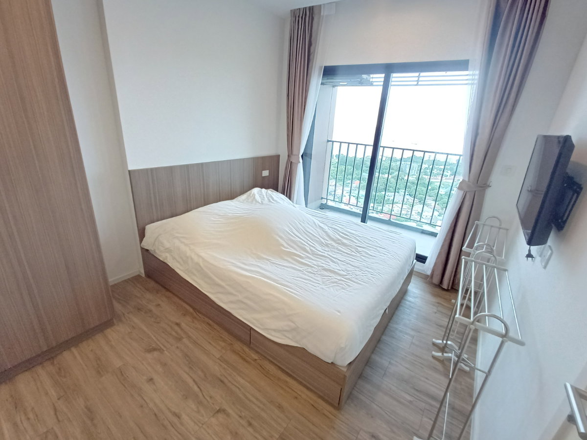 picture For rent KnightsBridge Sriracha 2 bedrooms 28th floor Corner unit Sea view Ready to move in - 14/48