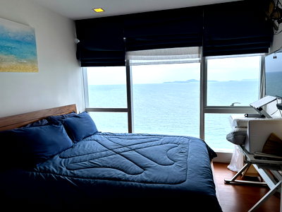 ขายคอนโด : For Sale | Zire Wongamat Beach – Tower A High Floor Sea View | Property Code: S03-2730