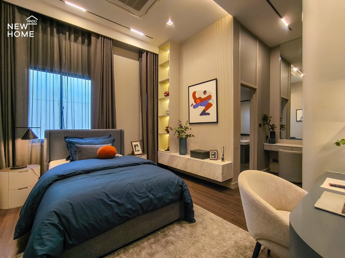 รูป บ้านใหม่ หลังตัวอย่าง Bangkok Boulevard Pause วิภาวดี-พหลโยธิน 347 ตร.ม. 4 นอน 5 น้ำ 3 จอด (บ้านก่ออิฐฉาบปูน) - รูปที่ 14/37
