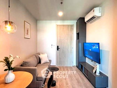 คอนโดให้เช่า : คอนโด 1 ห้องนอน ให้เช่า ชั้นสูง ที่ Nue District R9 ห่าง MRT พระราม 9 200 ม. 📍 (ID 3075408)
