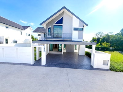 บ้านเดี่ยว เชียงใหม่ : 🏡✨ 𝐏𝐎𝐎𝐋 𝐕𝐈𝐋𝐋𝐀 หรู พร้อมอยู่  น้ำแพร่ – แกรนด์แคนยอนหางดง จ.เชียงใหม่ T. 063-6649056