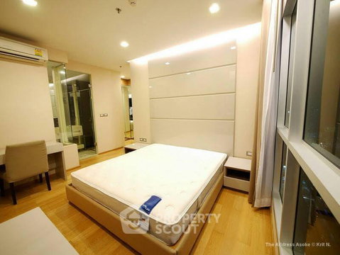 2-BR Condo At The Address Asoke, 100m To ARL Makkasan, 30th-Floor (ID 1498794)