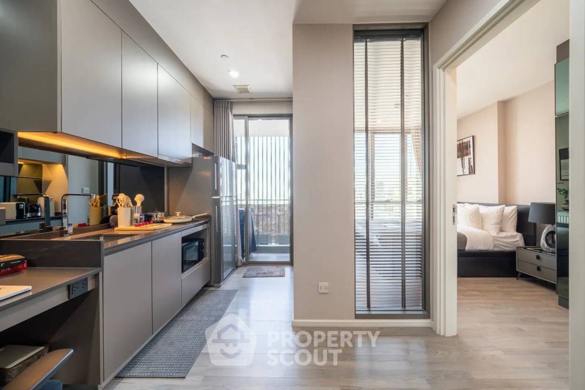 picture High-Floor 1-BR 37 Sqm At The Room Sukhumvit 69, 100m to BTS Phra Khanong (ID 3076109) - 3/12