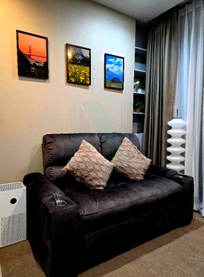 Condos for rent : 🎉 For Rent Condo QUINN RATCHADA 17 Building A, Floor 23,1 bed room, Room size 35 sqm