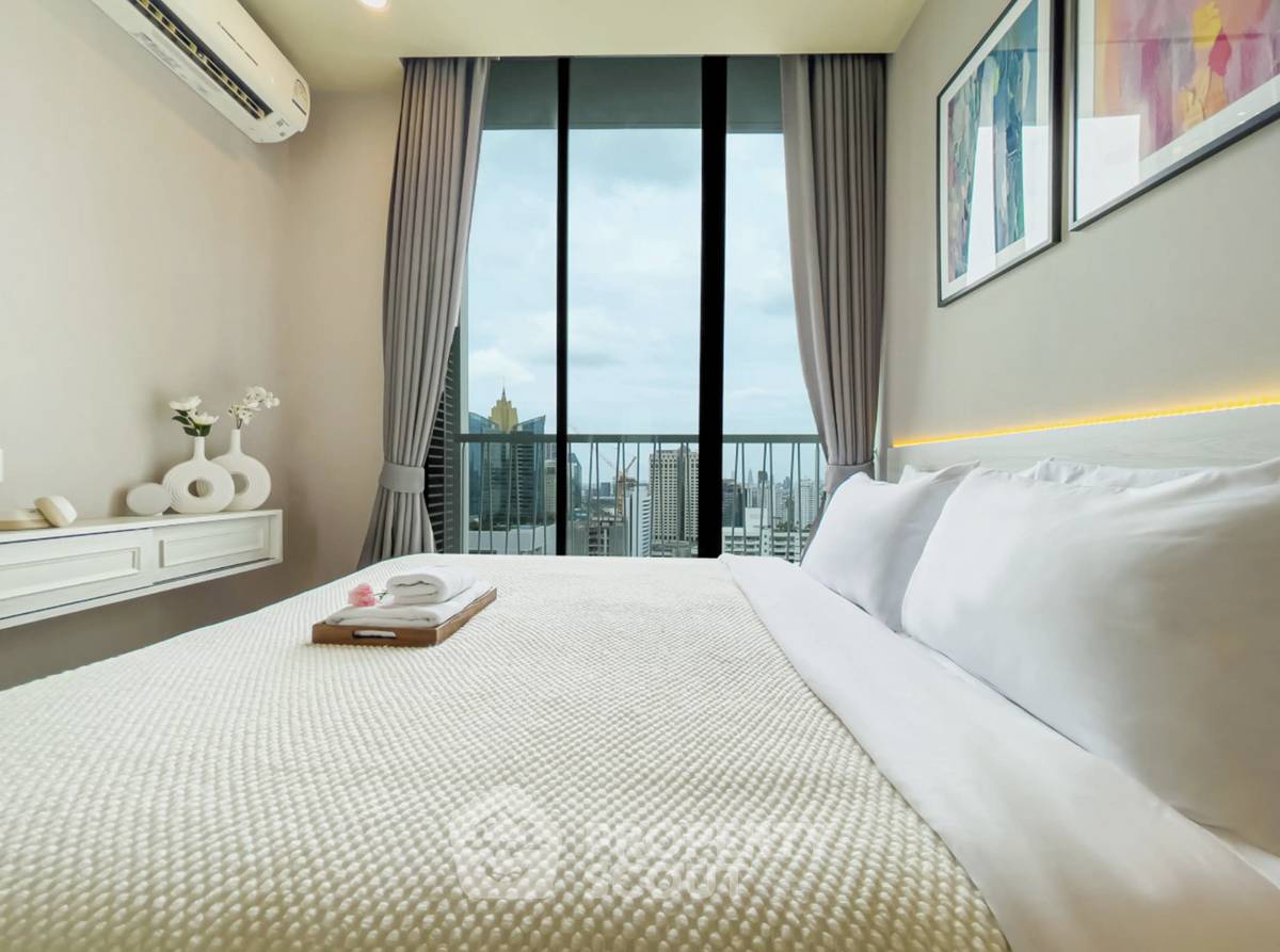 รูป คอนโดให้เช่า 2 ห้องนอน ชั้น 27 ขนาด 72 ตร.ม. Noble Recole Sukhumvit 19 ใกล้ MRT สุขุมวิท 400 ม. (ID 3075130) - รูปที่ 18/31