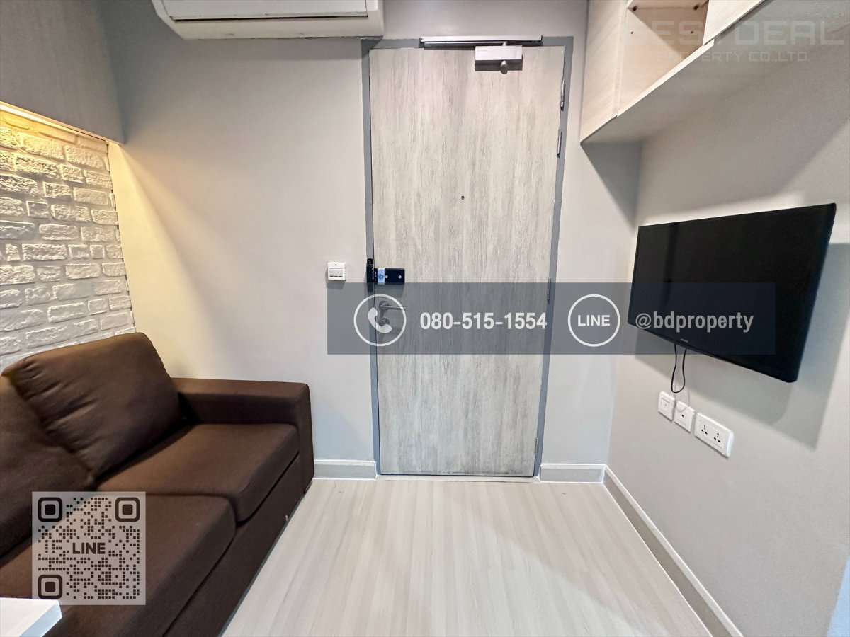 รูป Bestdeal ให้เช่า Studio 22ตรม.ราคา 14,000/เดือนเท่านั้น เฟอร์นิเจอร์และเครื่องใช้ไฟฟ้าครบ “IDEO MOBI RAMA 9” ใกล้MRT และ เซ็นทรัลพระราม 9 เพียง 80 ม. - รูปที่ 4/16